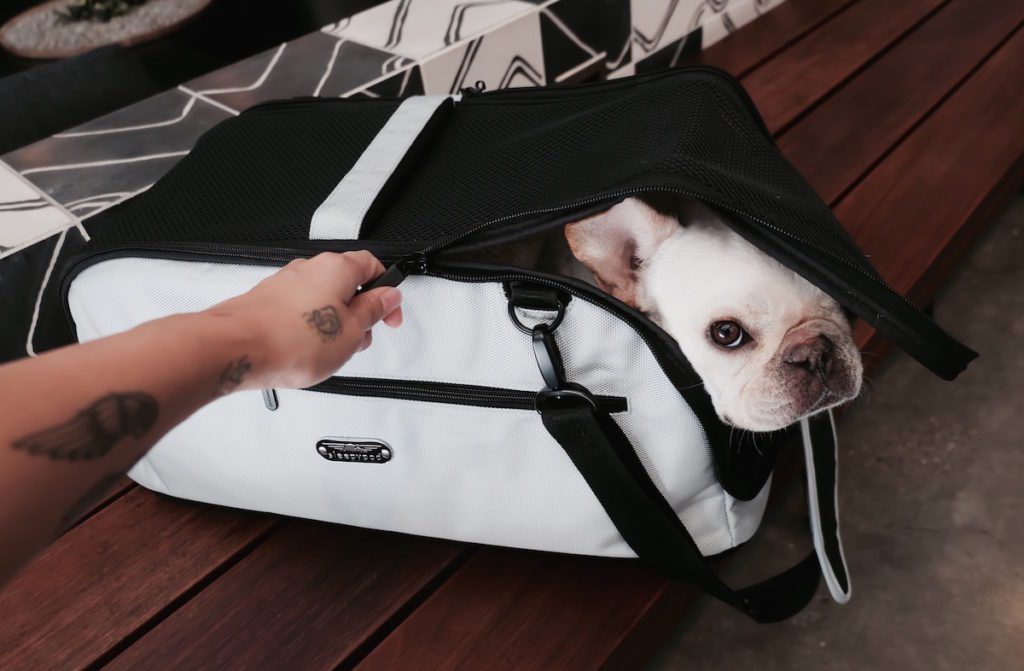 Classic French bulldog bag