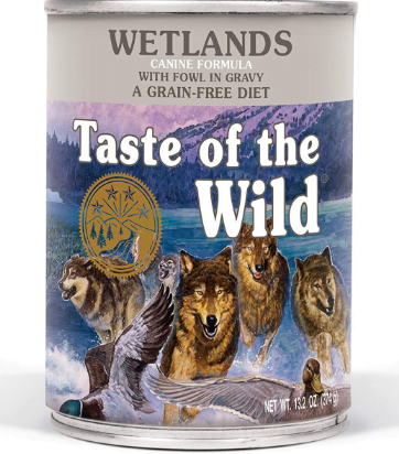 Wetland wet dog food for French bulldogs