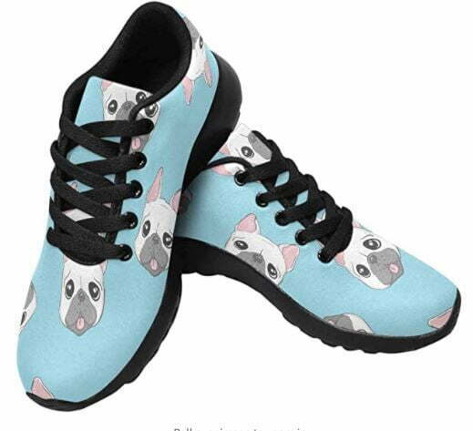 Cute Frenchie Walking Shoes for Women