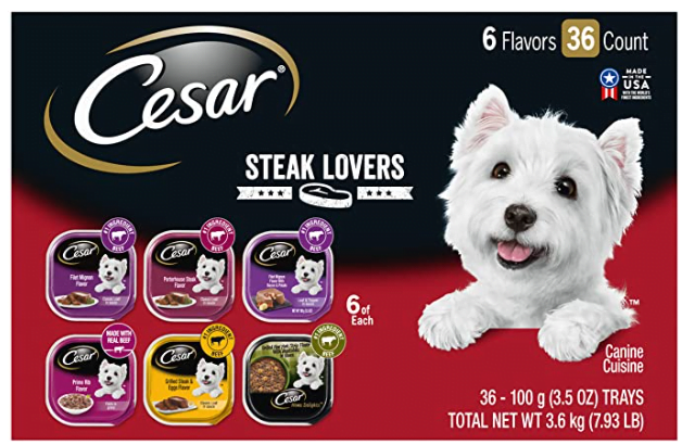 CESAR Soft Wet French bulldog Food