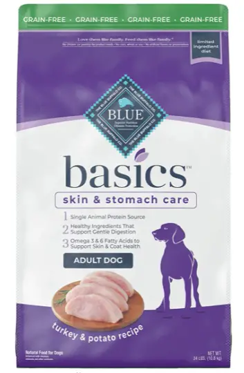 Best food for French Bulldogs with allergies - Blue Buffalo Basics