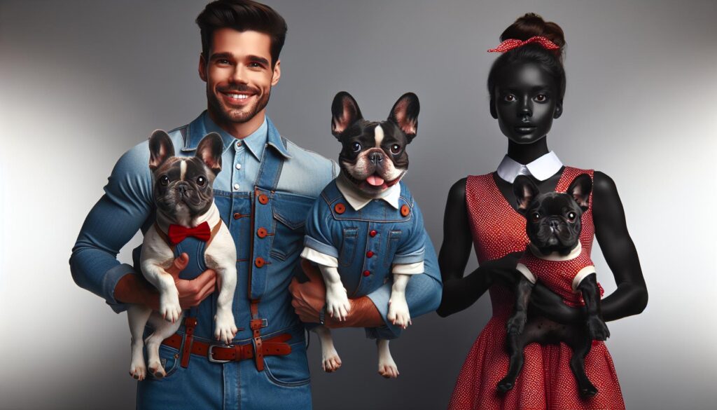 Matching Outfits for French Bulldogs and Their Owners