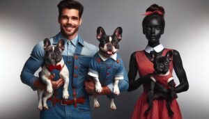 Matching Outfits for French Bulldogs and Their Owners
