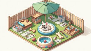 How to Make a DIY French Bulldog Play Area