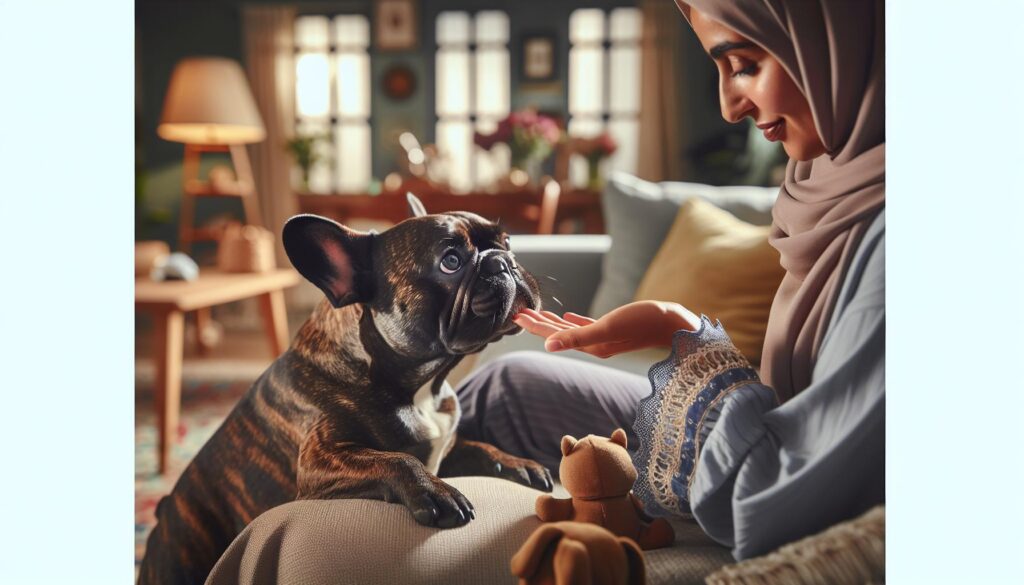 Why Does My French Bulldog Nudge Me with Their Nose?